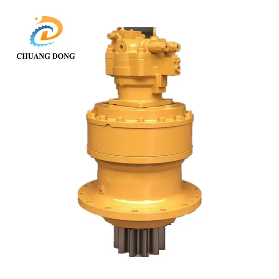 Планетарный редуктор поворотного механизма автокрана. Гидравлический поворотный редуктор.