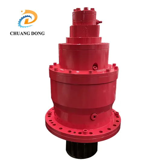 Поставщик из Китая Гидравлическое поворотное устройство Компактная конструкция Хорошая устойчивость Поворотный редуктор